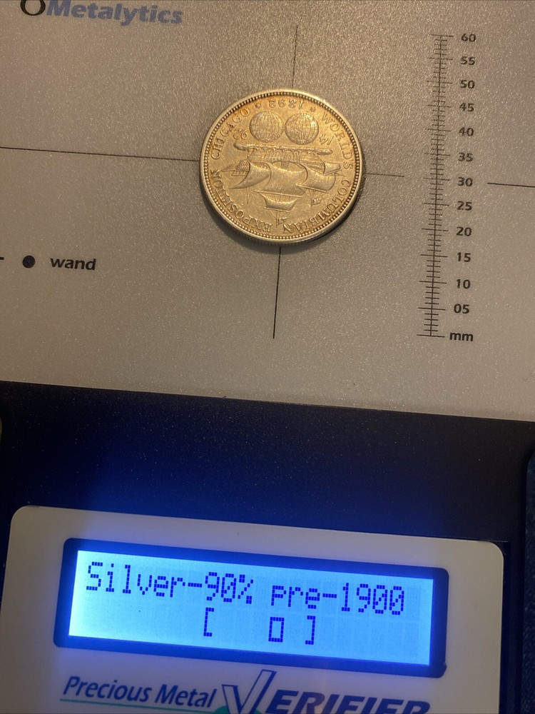 1892 50C Columbian Silver Commemorative