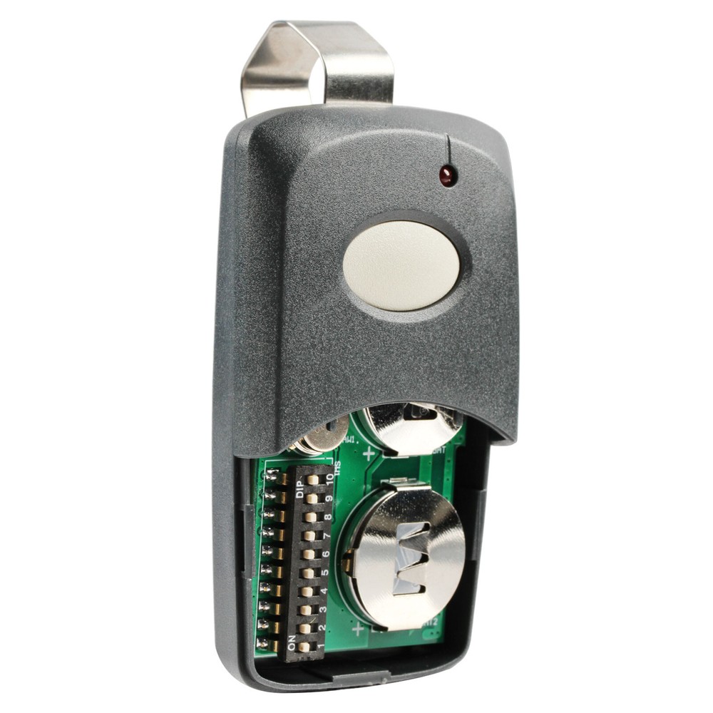 2 Car Visor Garage Door Remote Opener for Linear 3089 Multi-Code Black Grey