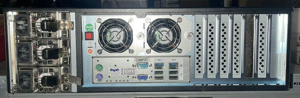 ExaGrid EX1000 NAS Server Encrypted Back Appliance BAREBONE