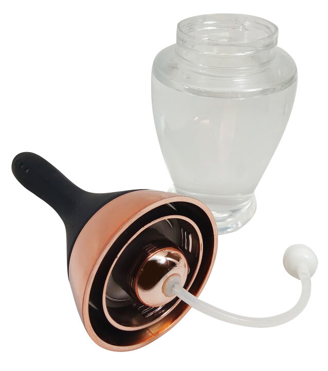 DELUXE ENEMA DOUCHE WITH RECHARGEABLE SPRINKLER PUMP
