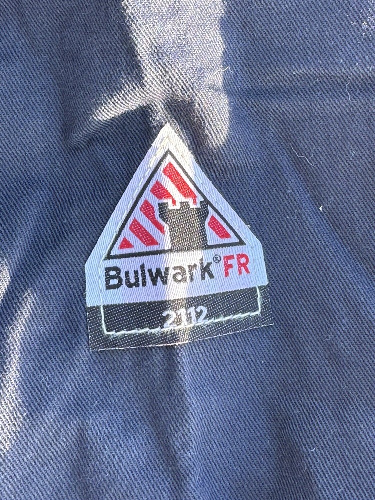 Bulwark Flame Resistant Protective Apparel Work Jacket Size 5x-Reg NWT