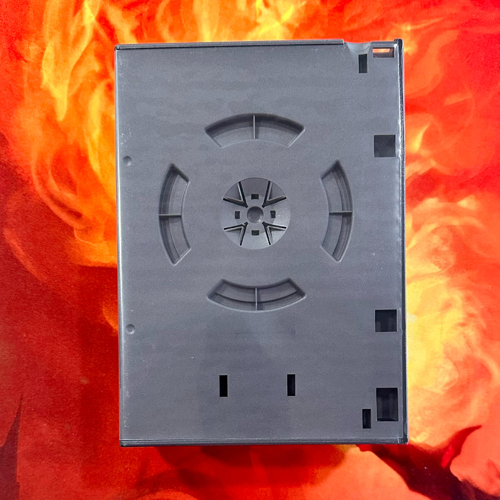 Replacement Case for GameCube Video Games with Outer Artwork Insert - Black