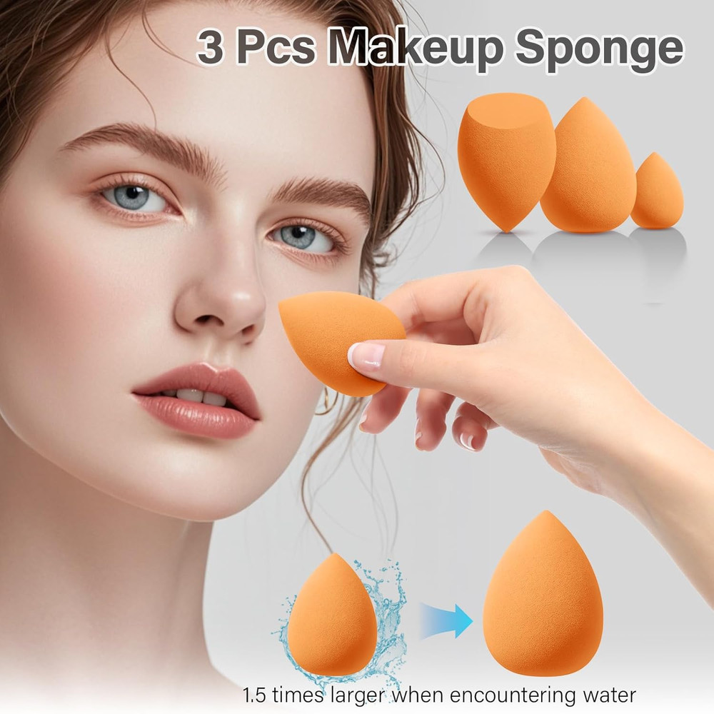 Makeup Brushes Set, Professional 26 Pcs Makeup Kit, Include Powder Blush Concea