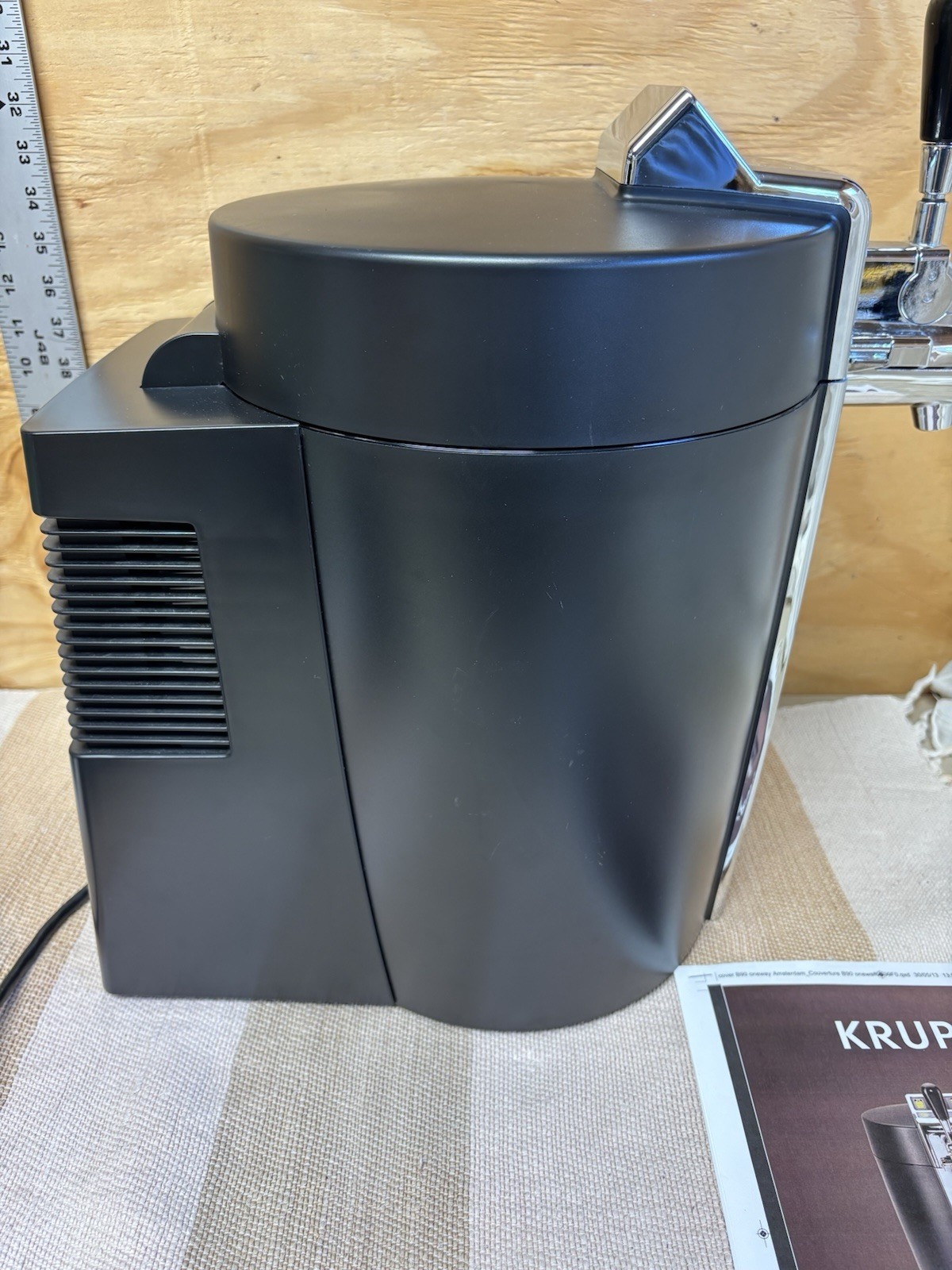 KRUPS BEERTENDER Model VB502 BEER KEG Dispenser With 4 Heineken Tubes ~ Tested