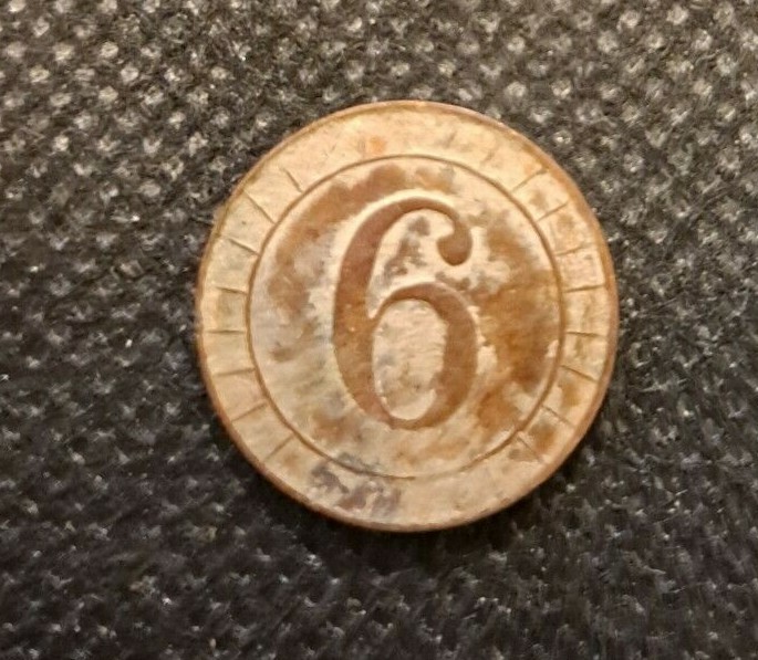 R & W 6 TOKEN! e3356UXX