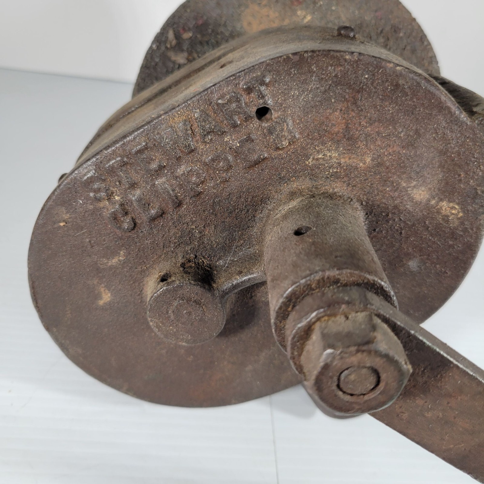 PARTS REPAIR ANTIQUE STEWART CLIPPER SHEARING MACHINE CRANK GEAR BOX SHEEP GOAT