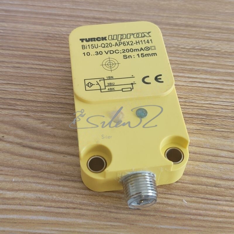 1PCS For TURCK Bi15U-Q20-AP6X2-H1141 BI15UQ20AP6X2H1141 Proximity Switch
