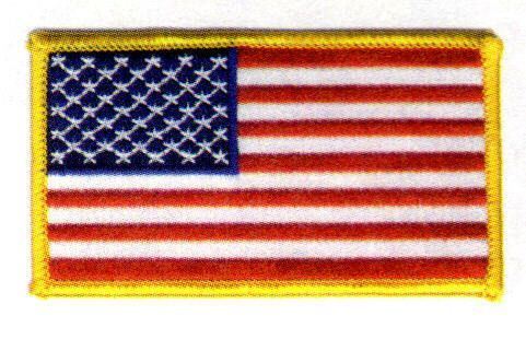 AMERICAN FLAG BIKER MOTORCYCLE PATCH - PT702