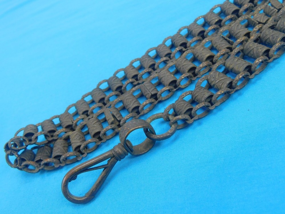 Antique Old US Fraternal Masonic Sword Dagger Long Hanger Bronzed