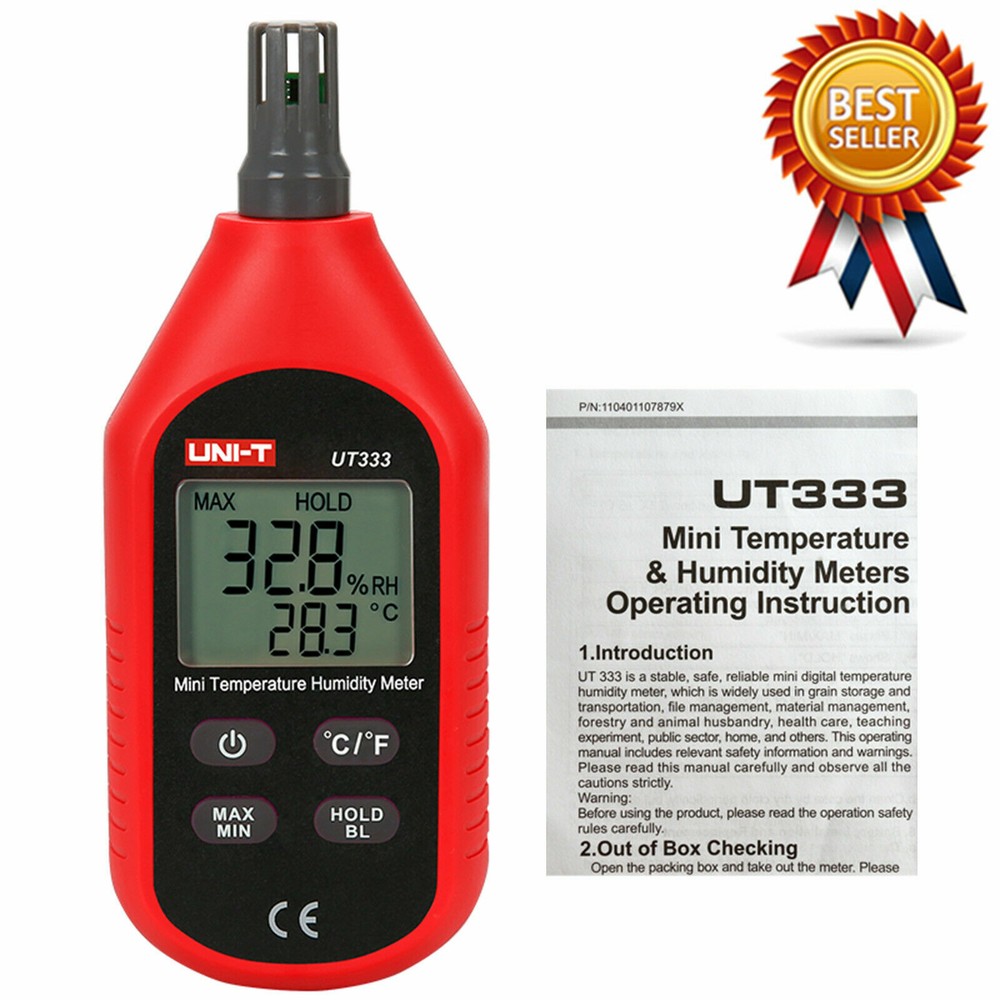 UNI-T UT333 Thermometer Digital Mini Temperature Humidity Hygrometer Meter