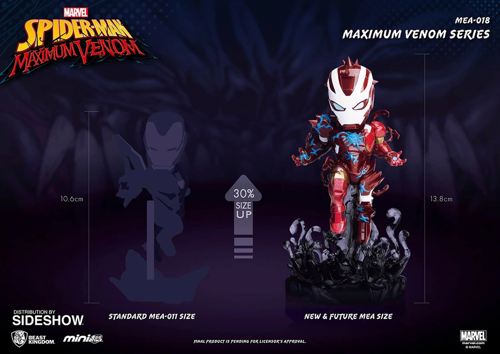 Beast Kingdom Mini Egg Attack Series Maximum Venom Bundle