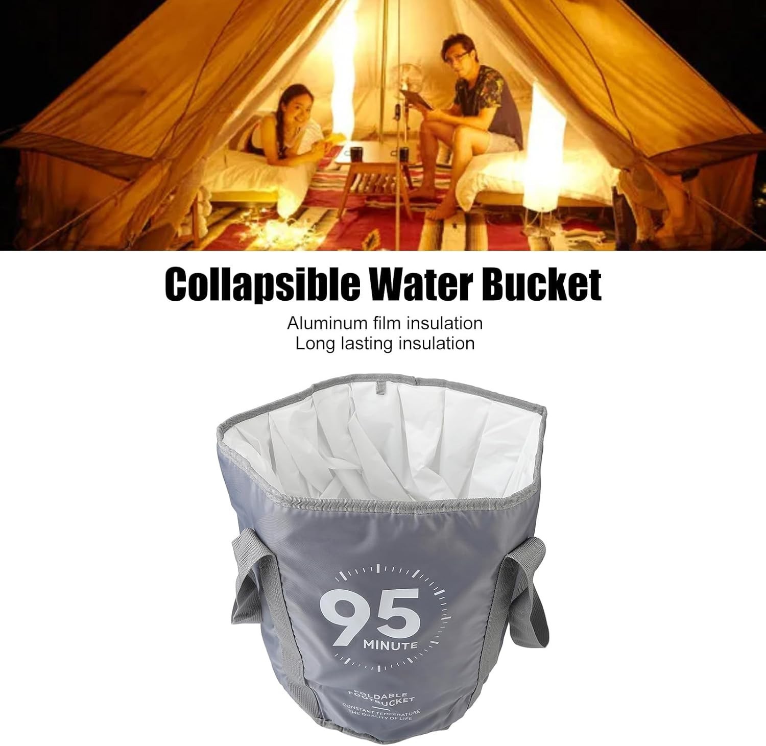 Foldable Foot Bath Basin for Large Feet