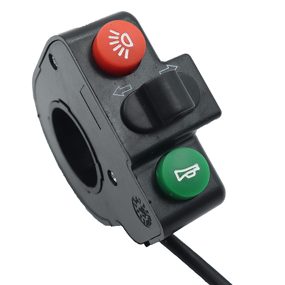 Replacement handlebar switch for scooters and bicycles with 7/8 handlebars
