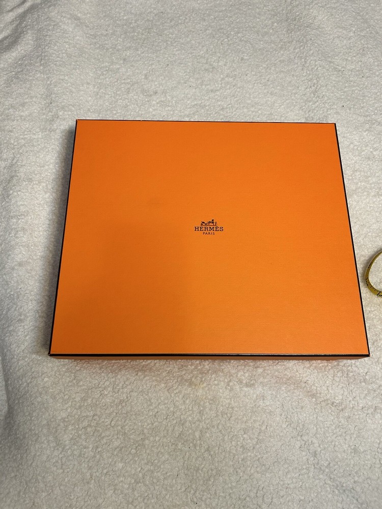 Authentic Hermès Empty Orange Gift Box Set (3 Boxes)