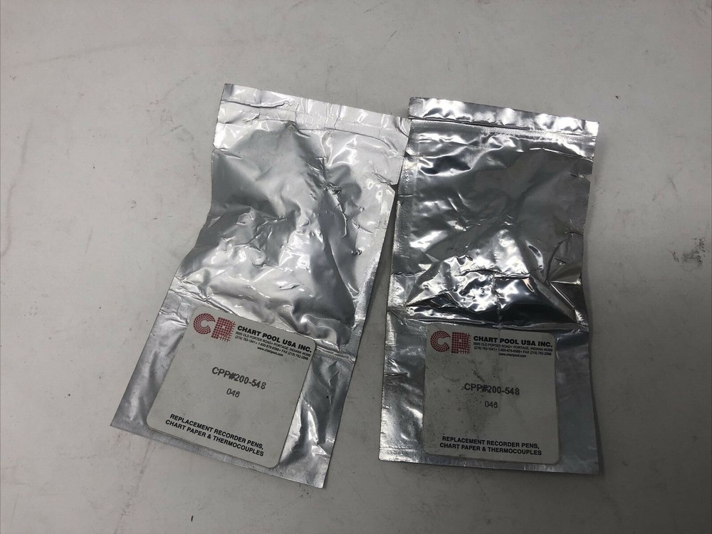 CHART POOL DISPOSABLE RECORDER PEN CPP# 200-548 2 PACKS - NOS