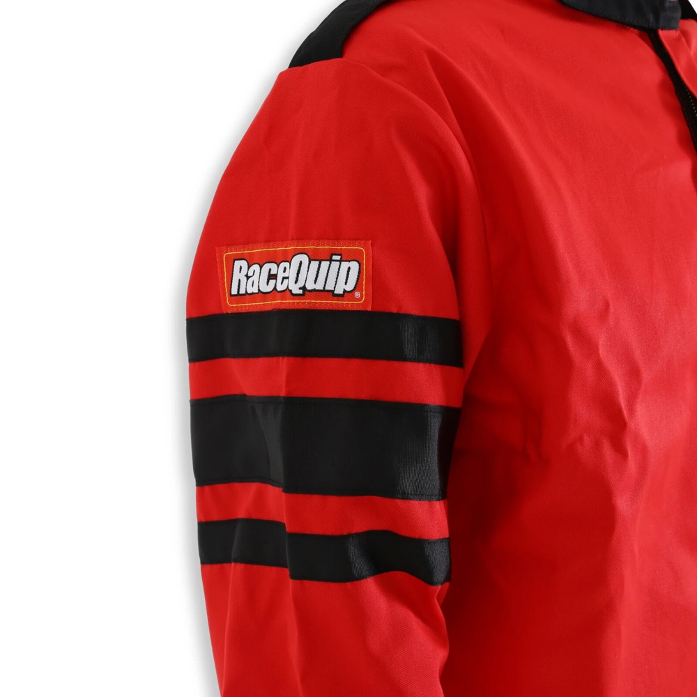 RaceQuip Single Layer Fire Suit Jacket Red - Medium