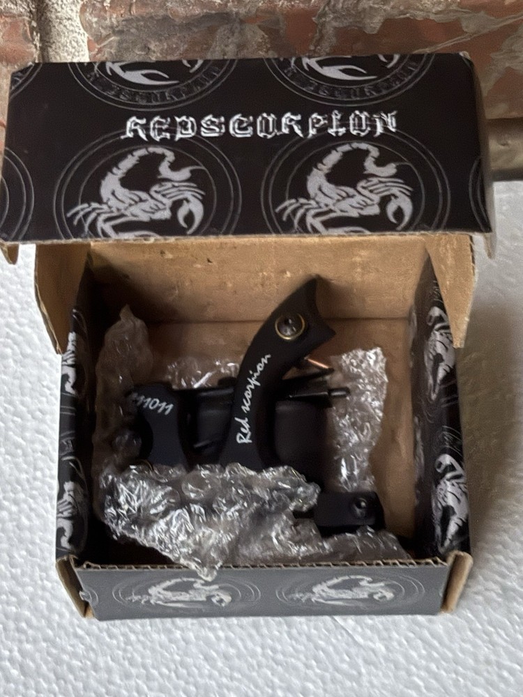 Red Scorpion Tattoo Machine NEW In Box