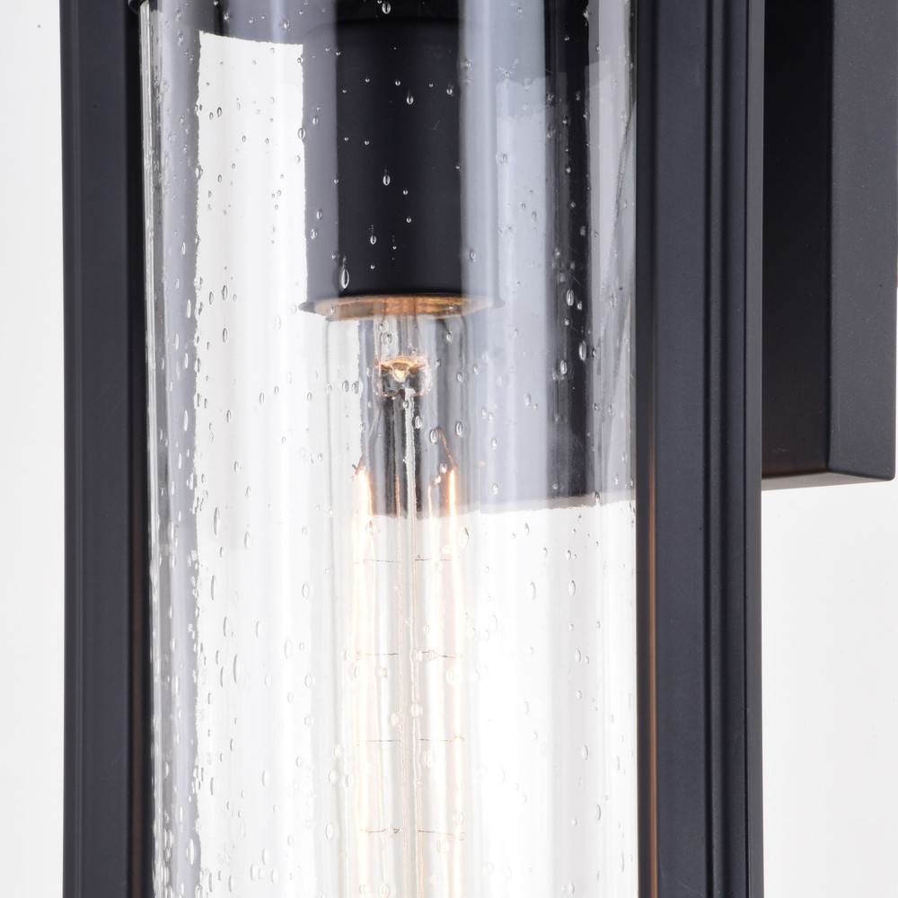 Vaxcel Lighting T0686 Malmo 16" Tall Wall Sconce - Black