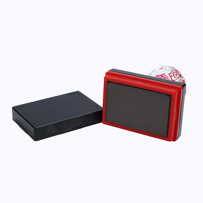 5-Pack Rectangle Flash Stamp Maker, Self Inking Address Stamp Set for Office