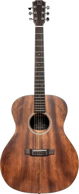 Acoustic auditorium guitar with solid top, Dovern series