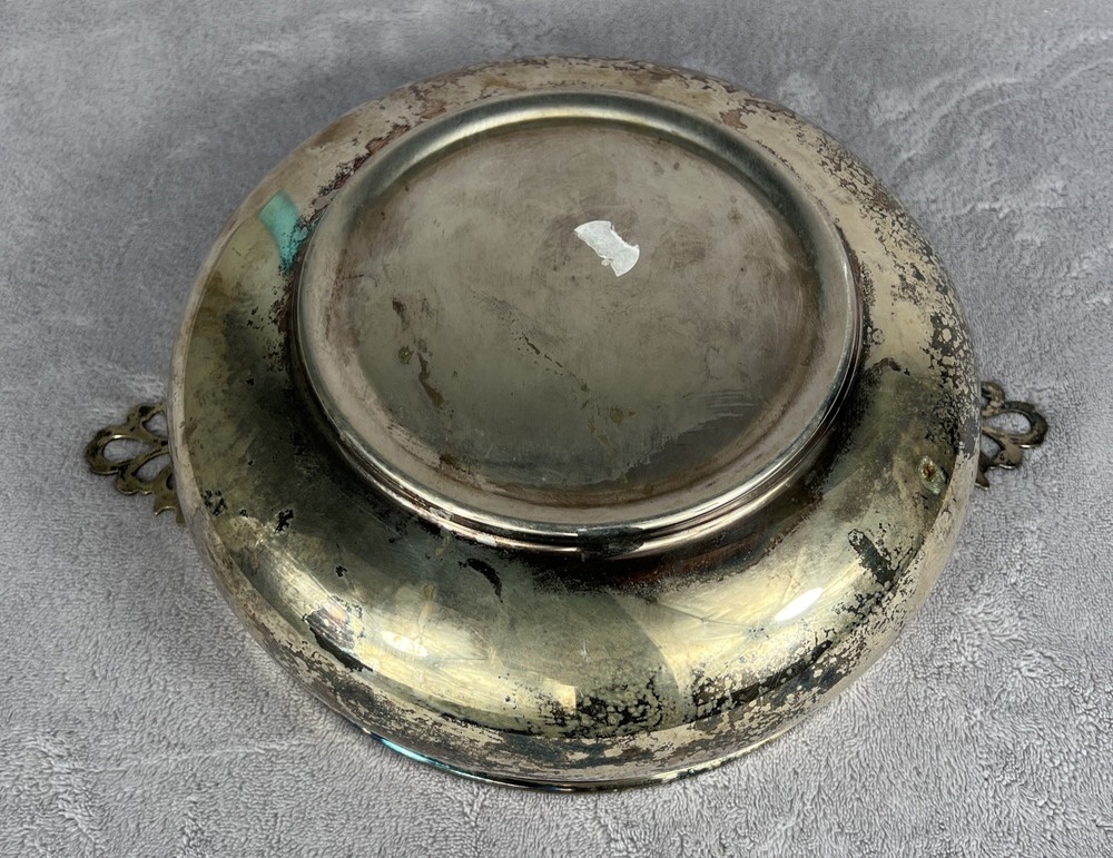 The Sheffield Silver Co Silver 8 1/4" Serving Tray 1126