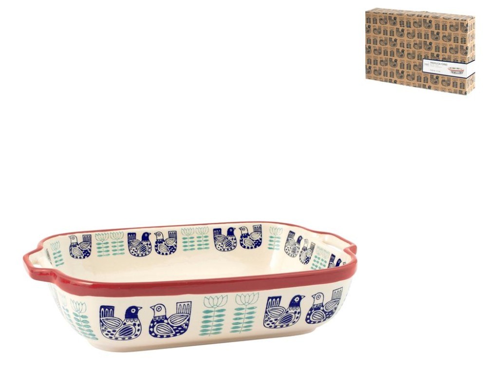 H&H Havana Stoneware Baking Dish, Rectangular, 27X20Cm