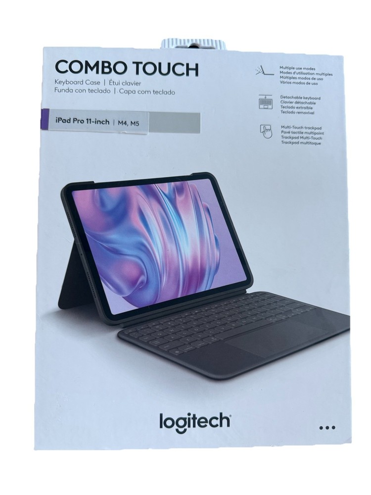 Logitech Combo Touch Keyboard Case for Apple iPad Pro 11"