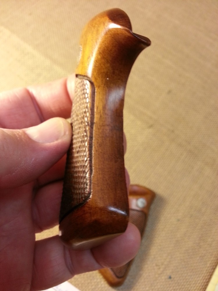 Original Smith & Wesson J Frame Square Butt Presentation " Target " Grips NICE