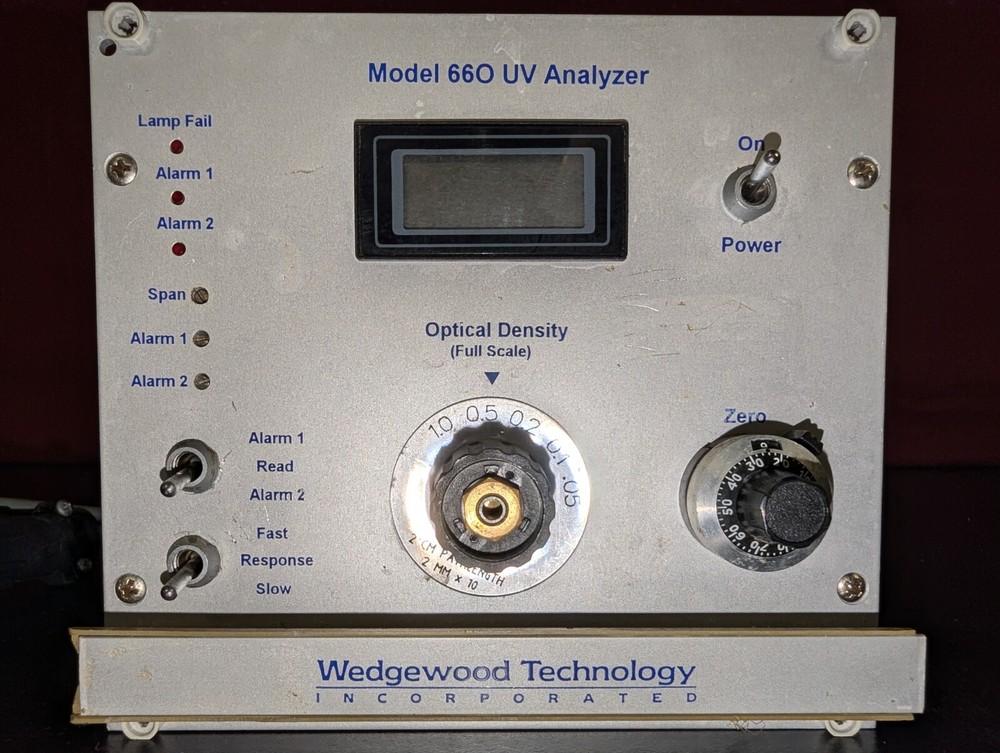 Wedgewood Technology Model 660 UV Analyzer