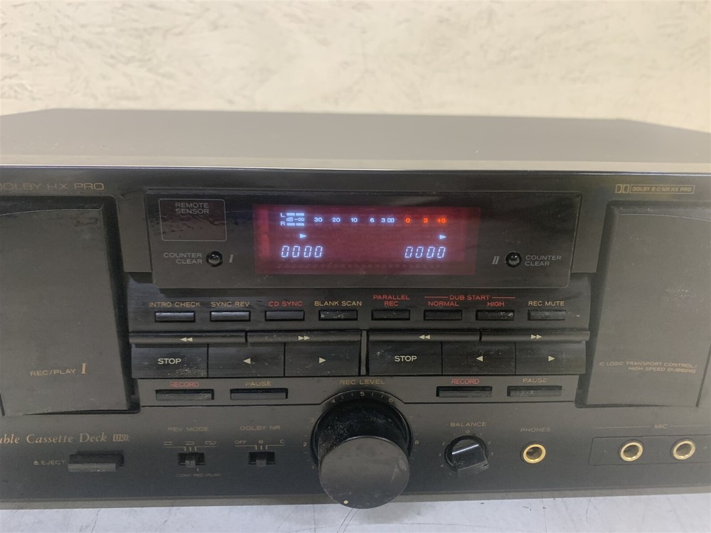 TASCAM W-850R DOUBLE CASSETTE DECK