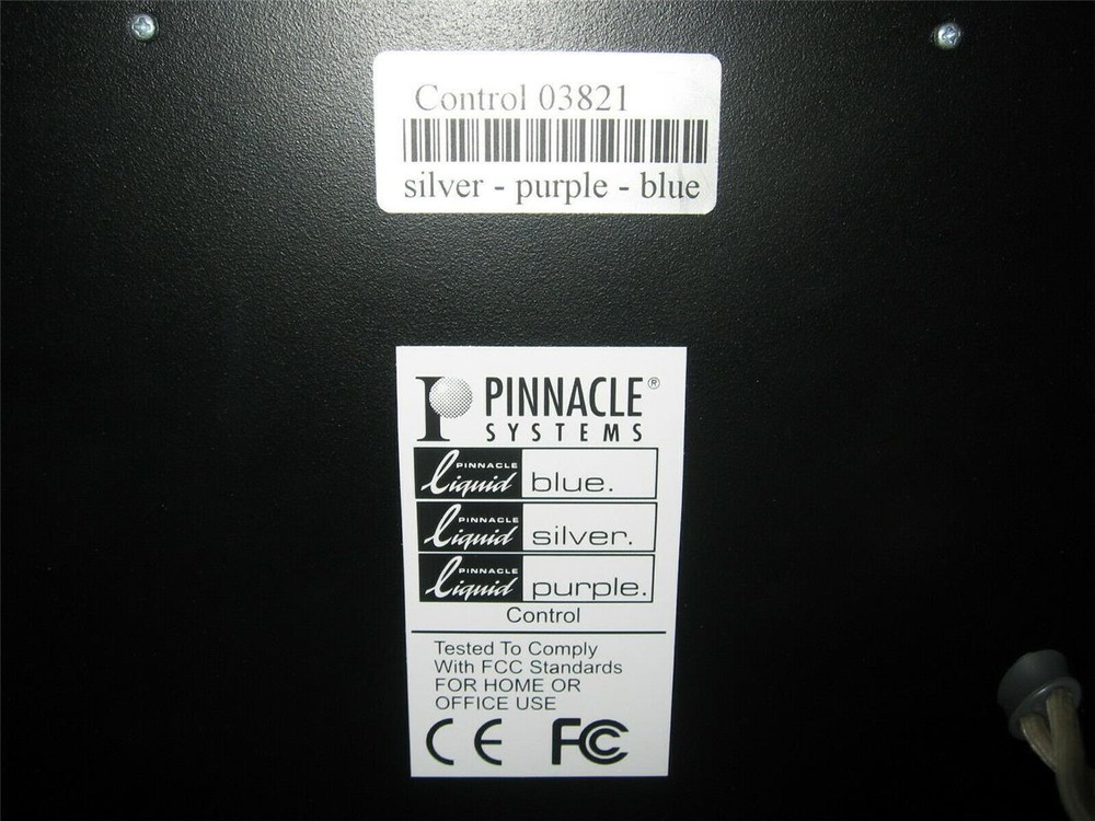 AVID LIQUID BLUE 1.8 TO PINNACLE ( server + dongle + software + box + control )