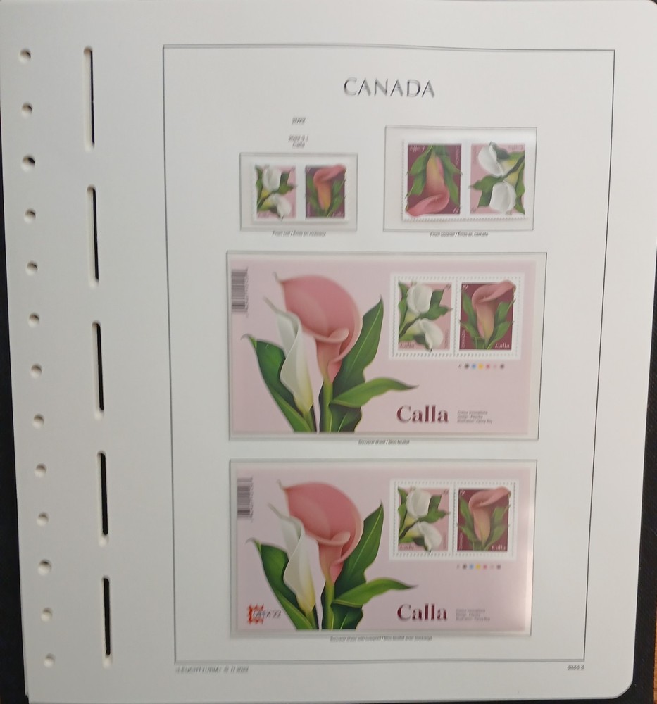 2022 Canada Year Set On Lighthouse/Leuchtturm Hingless Pages