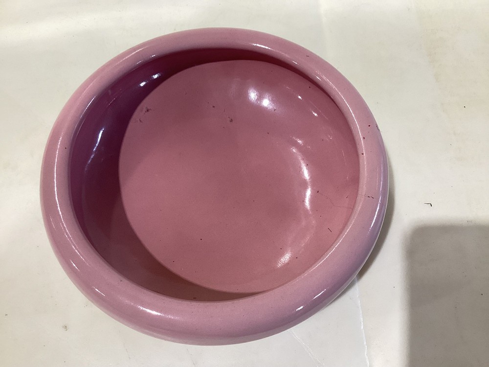 Pink MCM Ceramic Bulb Bowl/Planter Bowl