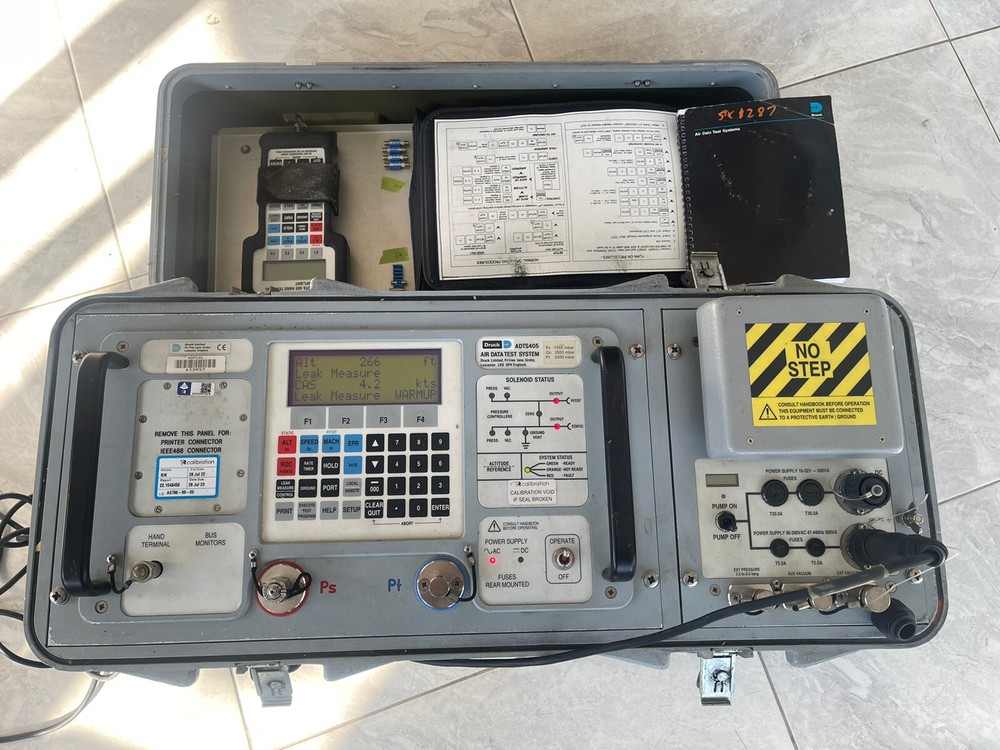 Druck ADTS405 Air Data Static Pitot Airspeed Altimeter Test System With Remote