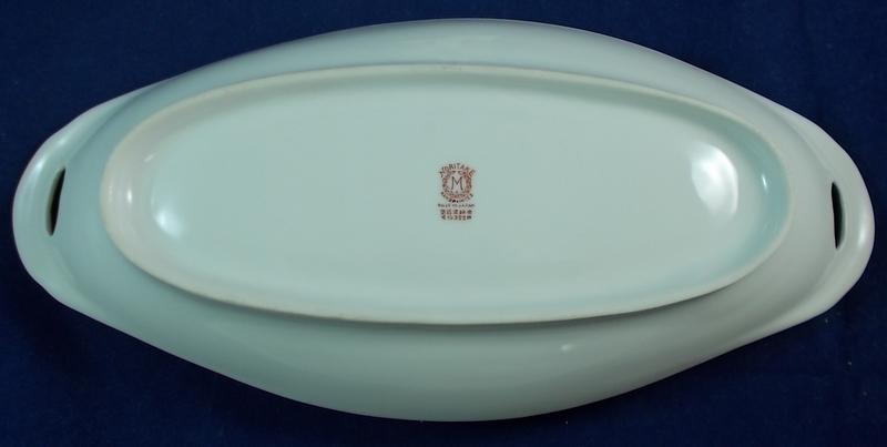 Noritake Azalea Handled Celery Dish