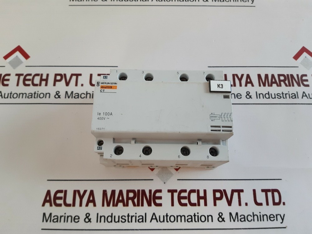 Merlin gerin multi9 ct contactor 100a,15978