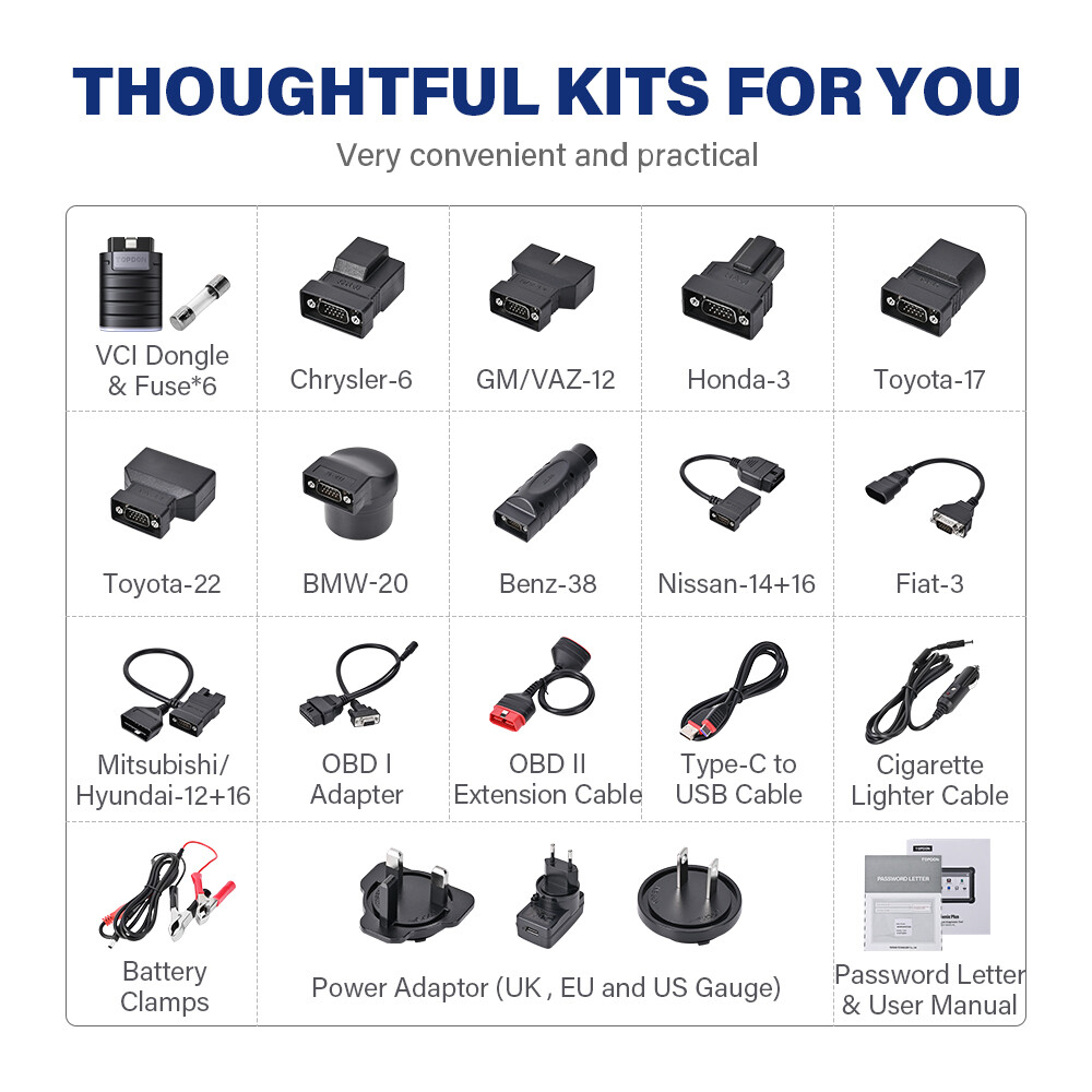 2025 TOPDON Phoenix Plus Bidirectional Car Diagnostic Scanner ECU Coding