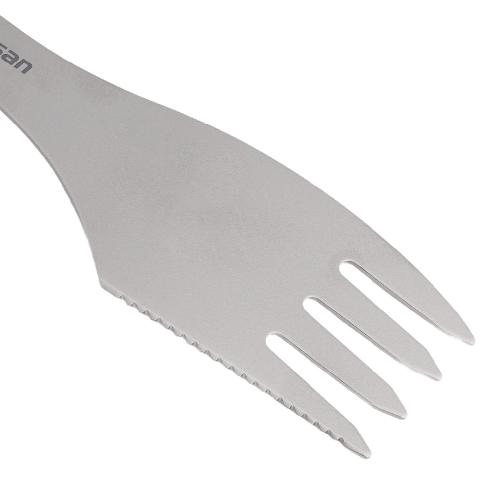 Versatile Spork Camping Practical Spoon Tableware Titanium Ultralight Utensils