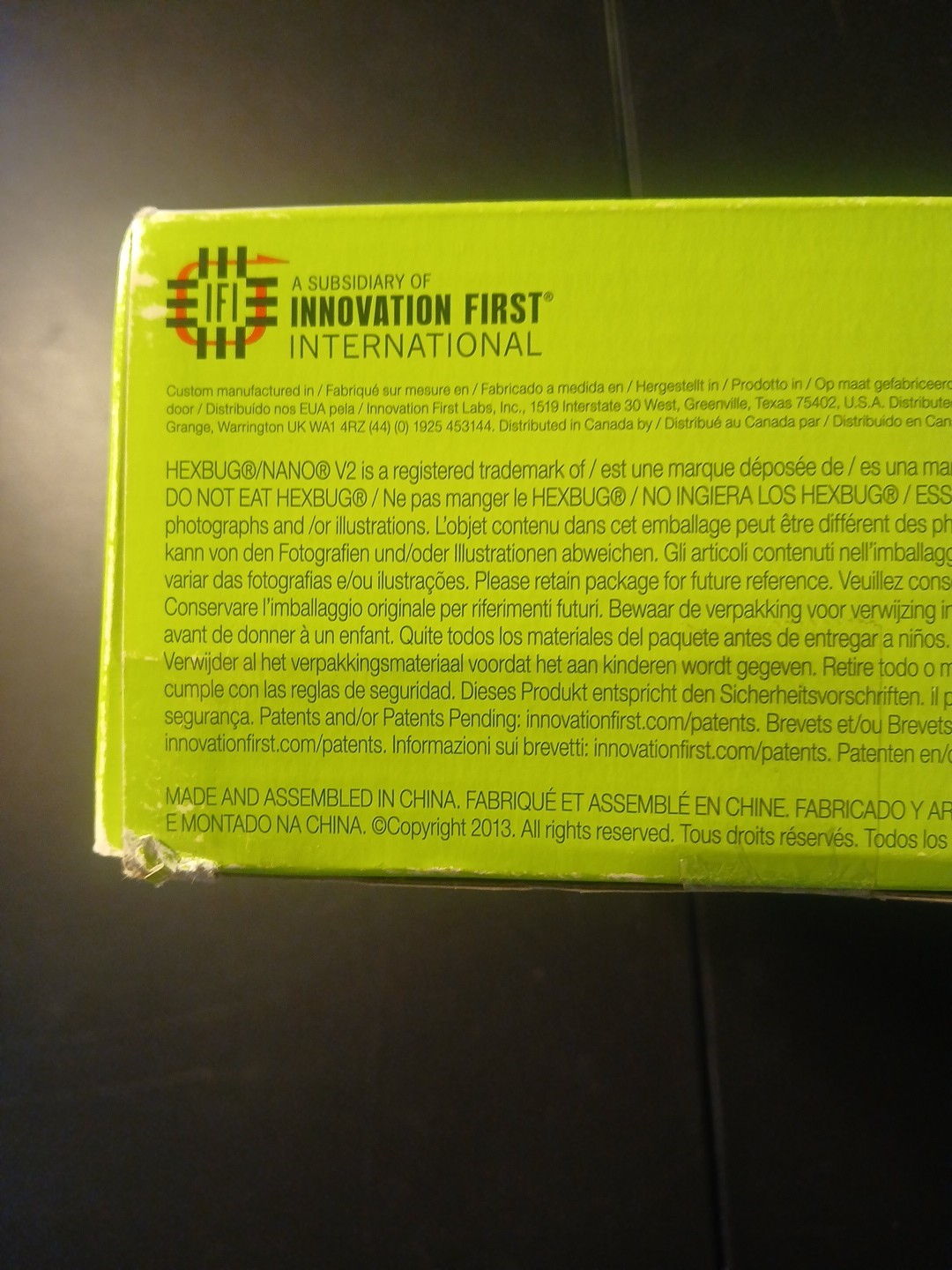 New Sealed Hex Bug Nano V2 Black Hole 58 Pcs Gravity Defying Robotic Creatures