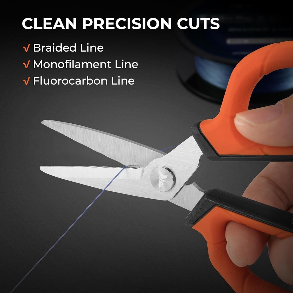 9" Bait Shears & 6" Line Scissors