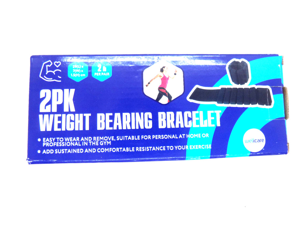 (NEW) 2 Pair Weight Bearing Bracelets