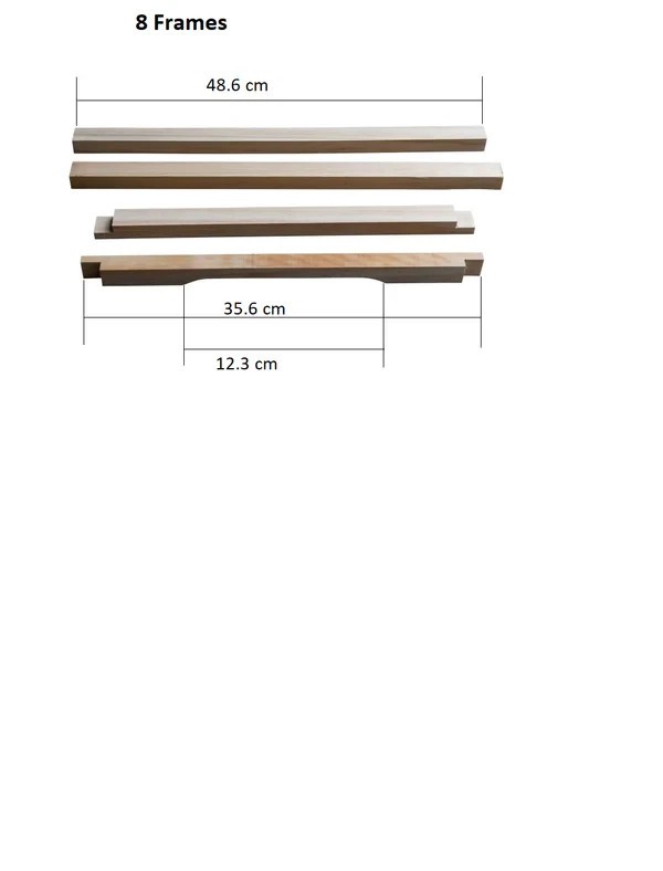 Beehive Base Risers Set 8/10 Frames