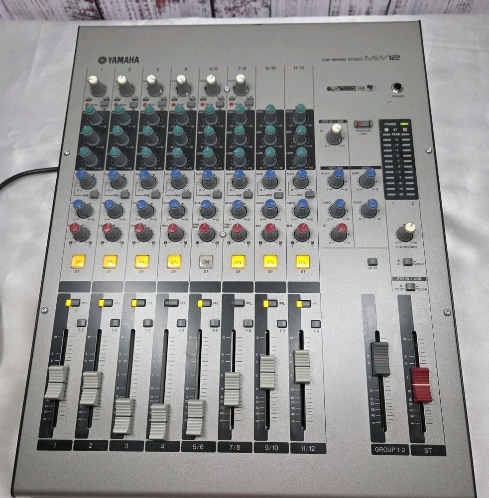yamaha usb mixing Studio MW12 With Adapter