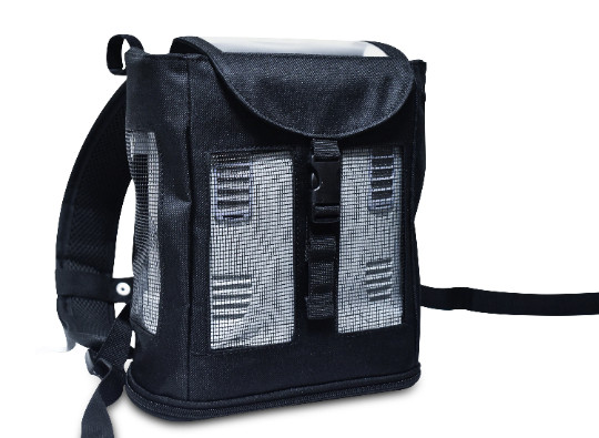 OxyGo Ultra Lightweight Backpack - Black (O2Totes)