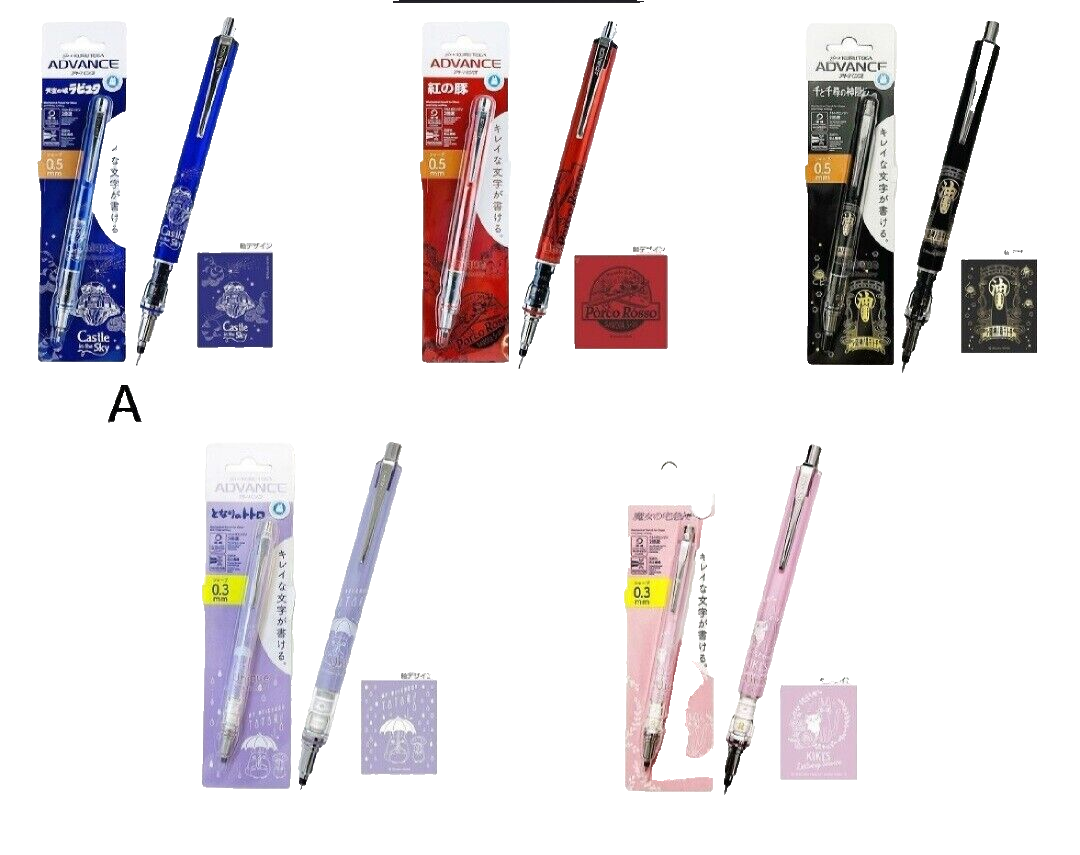 Uni KURUTOGA ADVANCE MECHANICAL PENCIL 0.5 mm - Castle in the Sky Studio Ghibli