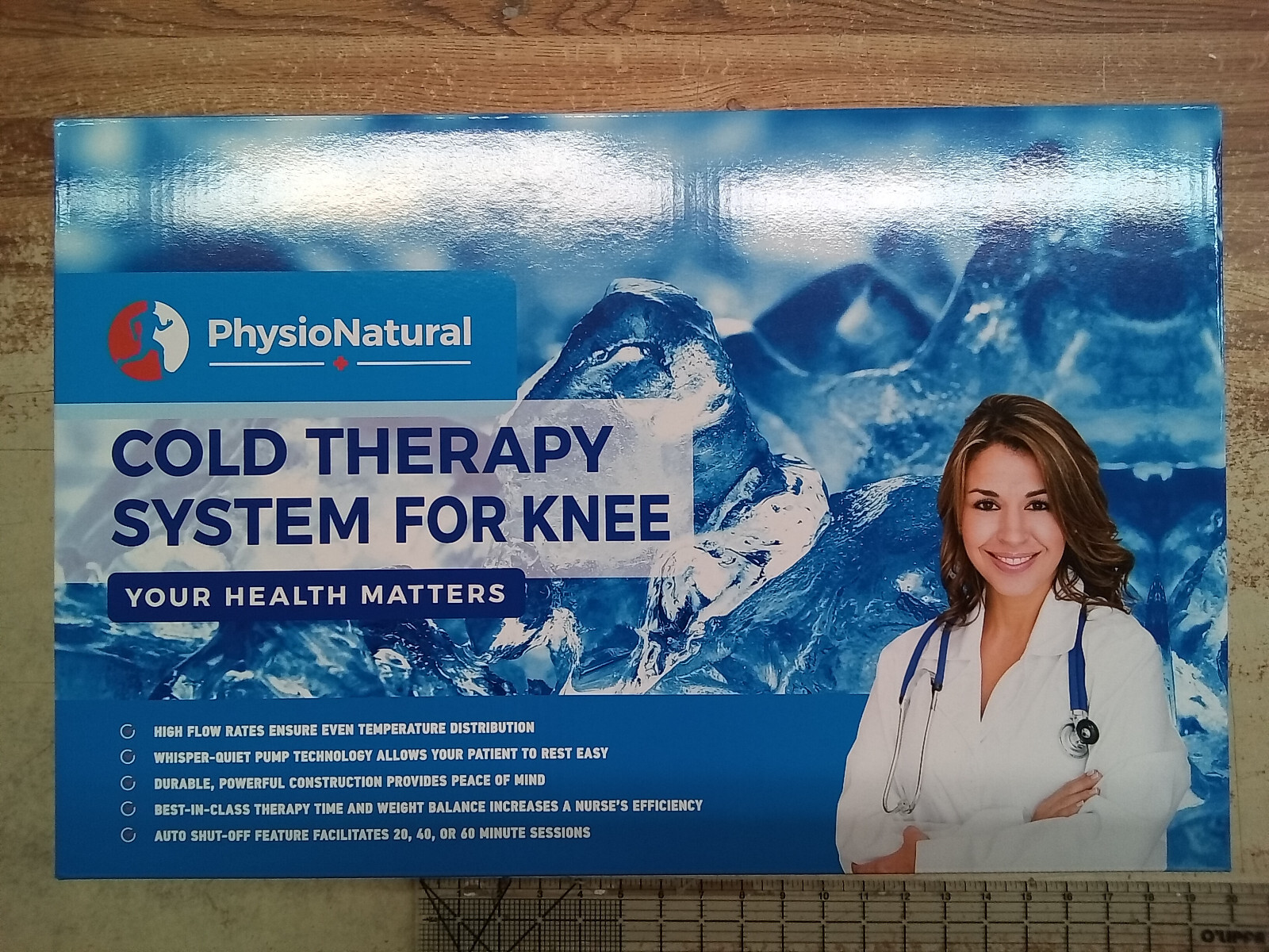 PhysioNatural Cold Therapy System for Knee