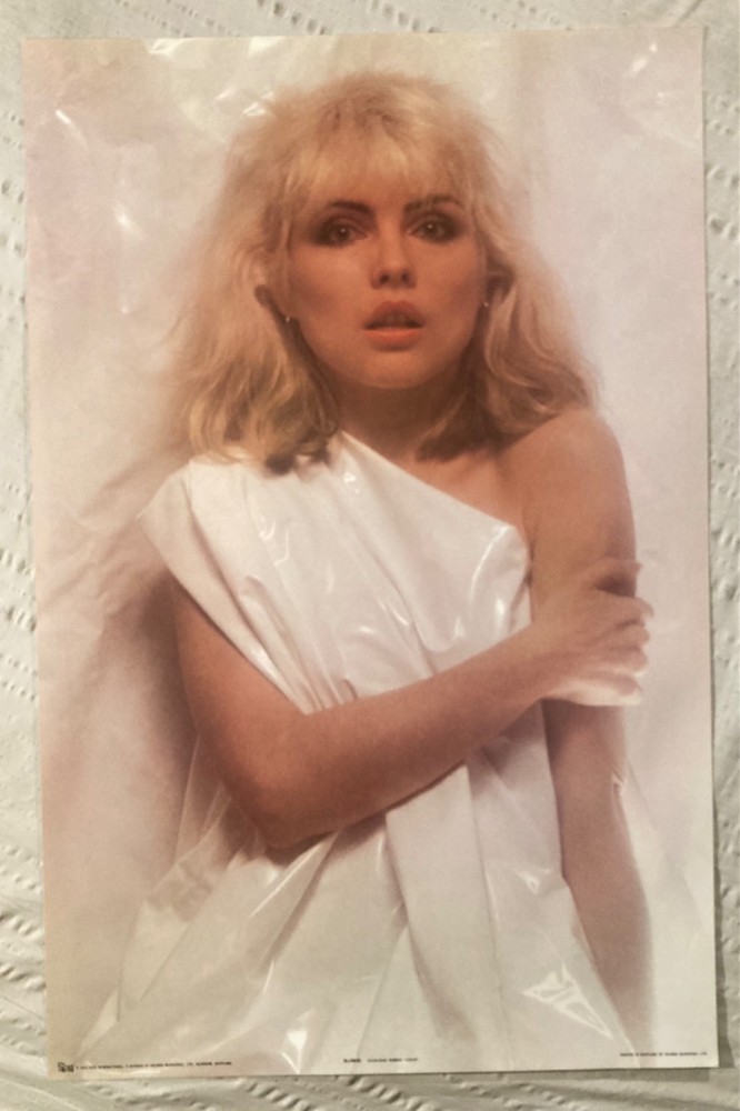 Blondie 1978 Poster Debbie Harry Vinyl Sheets Pace Scotland K