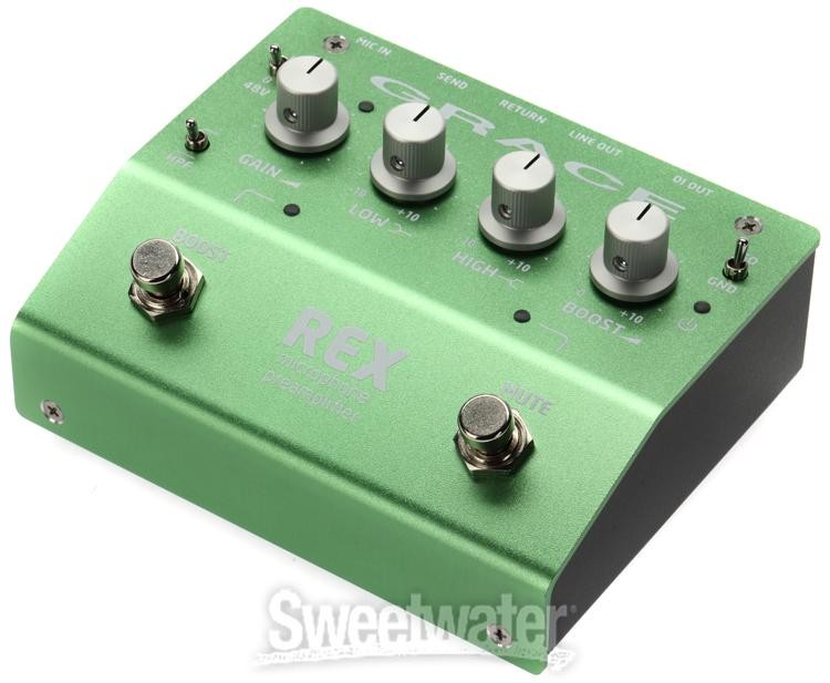 Grace Design REX Microphone Preamp Pedal with Boost