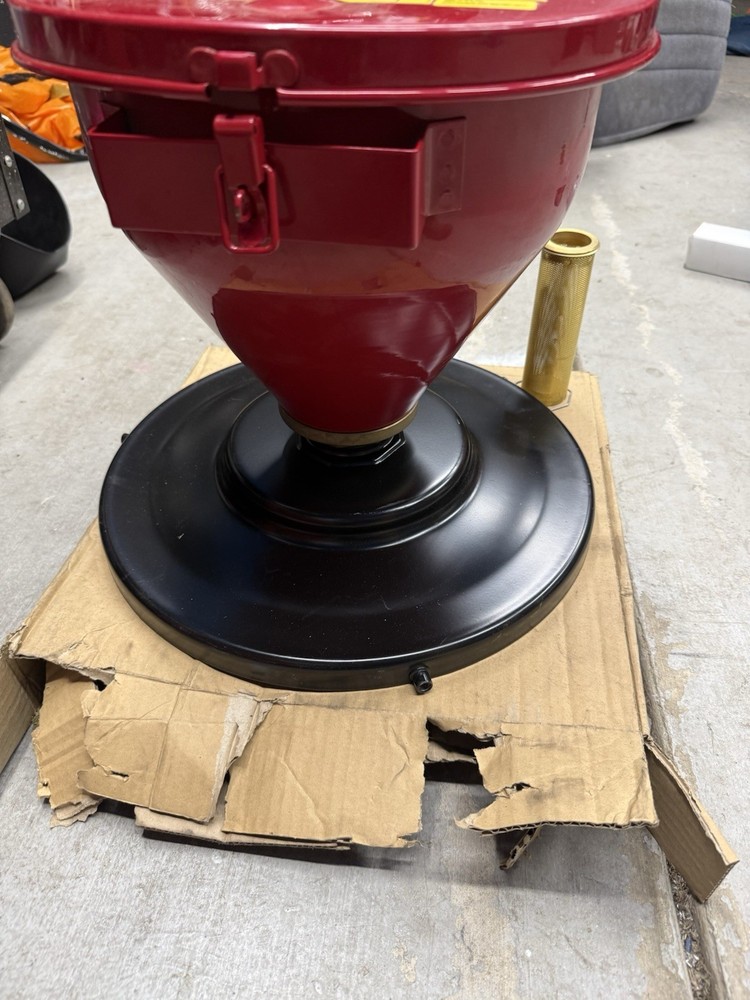 Justrite Safety Funnel w/adapter Lid