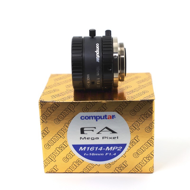 1 Pc. New Computar M1614-MP2 Mega Pixel Industrial Lens